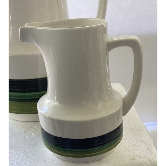 Vintage Noritake 8755 “Picnic” Coffee Set – 3 Pc – Japan 1972 Rare MCM. - Picture 5 of 13